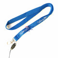 Personalized Logo Cheap Neck Silk Screen Printed Eco-Friendly Custom Polyester Lanyard with ID Card Holder