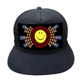 EL Light up Customization Party Luminous Hat Flashing Sound Activated Led Cap Light