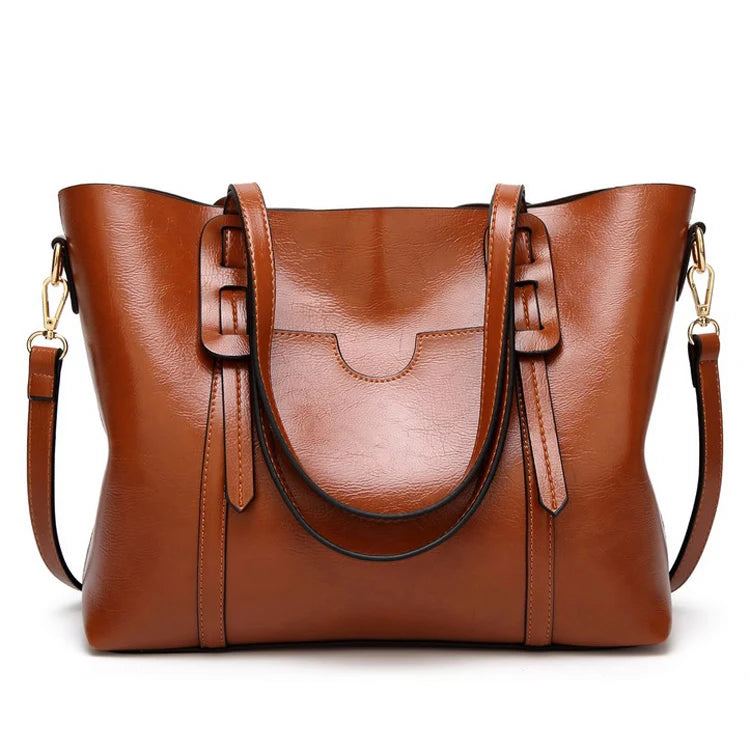 Wholesale Latest Fashion PU Leather Women Bag Tote Handbag New