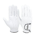 Cabretta Leather Palm Patch and Thumb Golf Gloves Compression Fits Men's Golf Gloves
