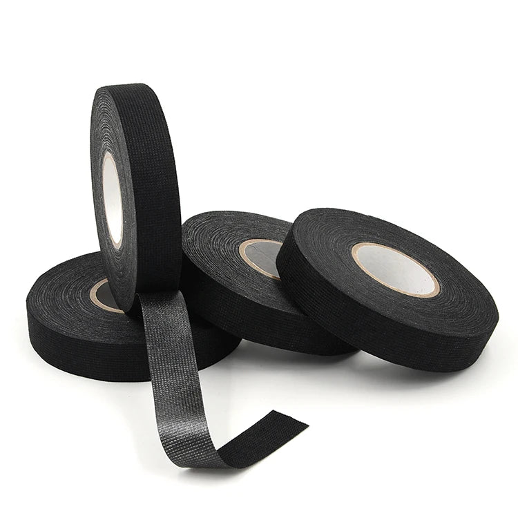 Competitive Price Wholesale Black Polyester Fleece Fuzzy Wire Harness Wiring Harness Fleece Insulation Tape for Binding Cables