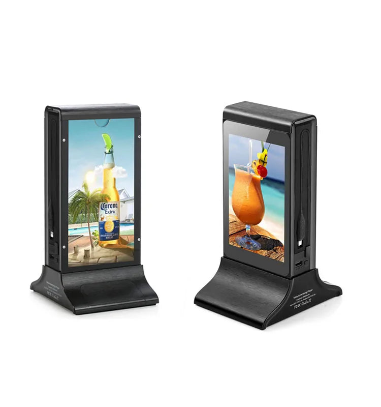 Factory Supply Android Table Advertising Player Restaurant Digital Menu Display Power Bank Advertisement Portable Power Station