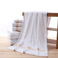 5 Star Top Grade 100% Cotton Hotel Towel Set Highly Absorbent Bath Hand Washcloths Embroidery Woven Technics for Shower Bath MegaBDM