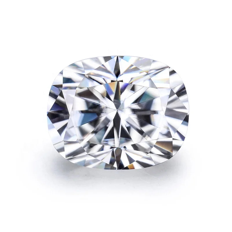 Stars Gem Wholesale 3 Carat Long Cushion Moissanite Loose Stones d Color Vvs Cushion Moissanite