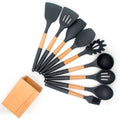 Kitchen Accessories Home and Kitchen Cookware Sets  Holder Cozinha 10pcs Silicone Cooking Tools Cooking Tool Sets