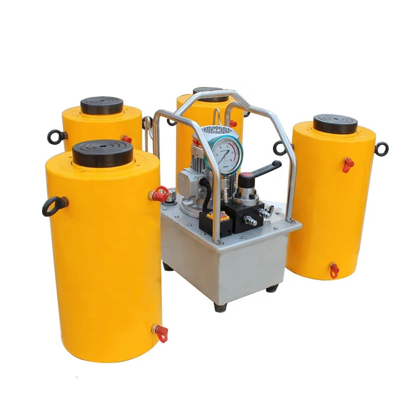200t 300t 500t 600t 800t 1000t 1500t Electric Double Acting Lift Hydraulic Cylinder Jack Price