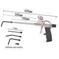 Changeable Foam Gun Nozzle With Extension