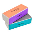 Custom 4 Way Sandpaper Lime Nail File Polisher Wholesale Gel Nail Polishing Sponge Block Pink Shiny Buffer for Nail Buffer Shine