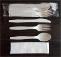 Wholesale Biodegradable Compostable CPLA Plastic Cutlery Set Disposable Cornstarch Cutlery