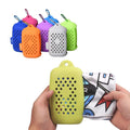 Factory Price Custom Printed Refreshing Cooling Magic Cold Ice Towel With Silicone Bag