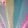 300d clear Transparent Pvc Reinforced Film Tarpaulin Tarp Mesh Fabric