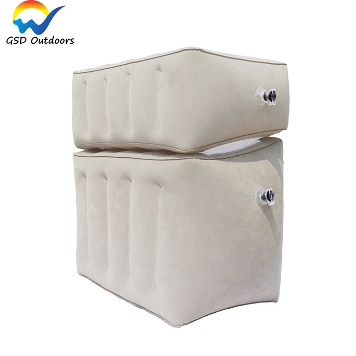 GSD Outdoor Inflatable Foot Rest Pillow Inflatable Nursing Pillow PVC Inflatable Pillow Cushion