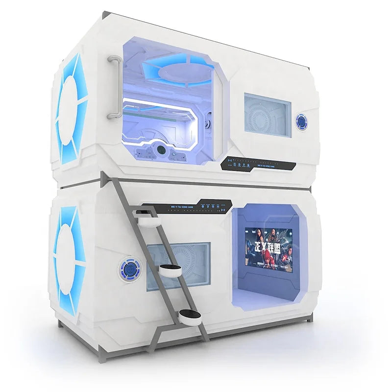WE Vacuum Forming Plastic Capsule Bed Capsule Pod Bed ABS Capsule Bed