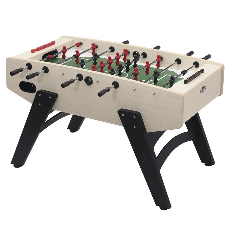 Hot 55inches Indoor Telescopic Rod Competition Standard Size French Foosball Table Soccer Game MDF/Wooden CARB Certified 3-Year