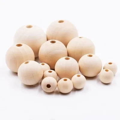 Customized Wooden Bead with Hole for Sale