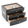Custom Made in China Blank Wholesale Manufacturer Slide Lid Pack Smoking Wood Cigar Boxes for Sale Shelves Wooden Cigar Humidor
