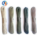 Outdoor Camping Paracord 100 Feet 31 Meters 4mm 550 Lbs Nylon Polyester PP 2mm-3mm Thickness 6mm Diameter for Survival Climbing