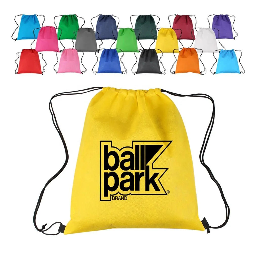 YOUQU 210D Waterproof Polyester Fashion Unisex Drawstring Backpack Outdoor Soft Sport Bags with Own Logo Printing 20-38L