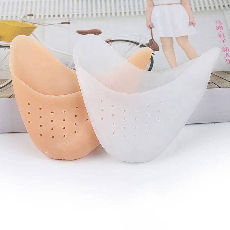 Breathable Soft Point Dance Shoes with Pro Gel Silicone Toe Pad Essential Sports & Comfort Insoles for Ballet Practitioners
