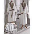 Family White Cotton Bath Robe Set