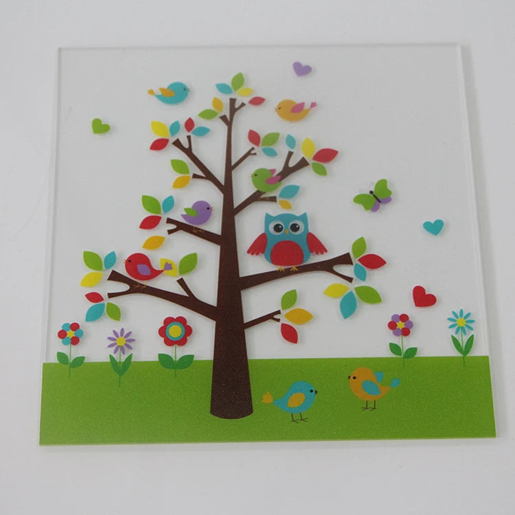 Tongjie for Flatbed UV Printer with Acrylic Printing and Matte Lamination for Display Racks