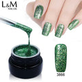 Ibdgel Glitter Platinum Gel Nail Varnish
