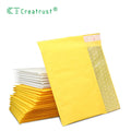 Wholesale Kraft Paper Gold Bubble Mailers 13 X 11 Folder Size Peel Seal Cushion Metallic Large Padded Mailing Envelopes Bags 2