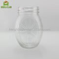 Manufacturer Custom 500ml 16oz Lemon Shape Glass Mason Jar Orange Fruit Style Drink Glass Jar Xuzhou Henghua