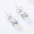 New Model Stud Bling Earring 925 Sterling Silver Earrings Jewelry for Women