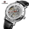 China Factory Custom Couple Latest Luxury Forsining Watch Private Label Steel Metal Skeleton Automatic Mechanical Watches Man