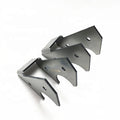 OEM Custom Sheet Metal Fabrication Stainless Steel Aluminum 6061 7075 304L  Hardware Plate with Power Coating