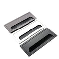 Modern Style Metal Grommet Aluminum Alloy Round Cable Outlet Box for Home Office Desk Grommet