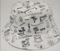Cotton Bucket Hat Fisherman Cap with Logo Printing Unique Design Bucket Hats