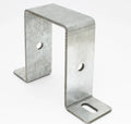 Custom Heavy Duty Blue Zinc Coated Steel Corner Brackets Flat Angel Bending Brackets