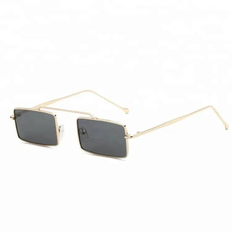 Good Quality Copper Frame One Piece Frame Colors Lenses Metal UV400 Unisex Sunglasses 2022