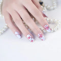Huizi Hot Nail Wraps Selling Self-adhesive Gel Nail Decoration Colorful Nail Polish Sticker
