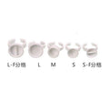Wholesale Price Eyebrow Tattoo Pigment Ring Cup Microblading Disposable Tattoo Ink Holder Plastic Permanent Makeup Rings Cups