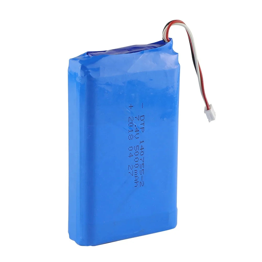 CE/KC/CB/IEC62133 Lipo Batteries DTP 140755-2S 7.4v 5000mAh Li Ion Polymer Rechargeable Battery Pack for Smart Robot