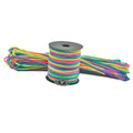 New Colorful Rainbow 2mm for Paracord Spools for Camping & Hiking Parachute Cord Bracelet Making Direct Supplier