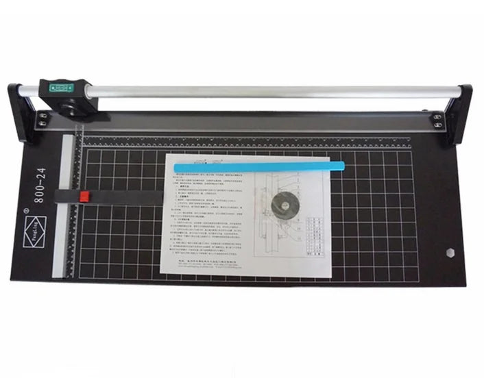 610mm 24" Manual Paper Trimmer Rotary Paper Cutter