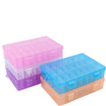 Detachable 24 Grids Colorful PP Plastic Organizer Container Storage Box with Adjustable Dividers for Jewelry Bead Earring