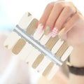 Korean Style Nail polish Sticker Non-Toxic Long Lasting Nail Strips OEM ODM Available