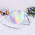 Yajie Factory Custom Logo Mini Heart Shape PVC Zipper Closure Japan Style Waterproof Foldable 1-1.9L Capacity Daily Outdoor