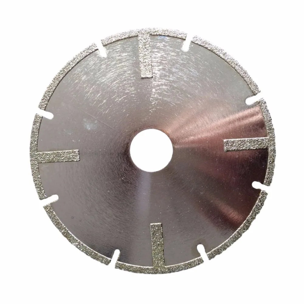 4-1/2 Inch Diamond Cutting Disc Electroplate Saw Blade Grinding Tool for Marble Granite Ceramic Jade Cutting and so on