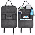 Premium Modern Multipurpose Car Auto Drinks Organizer Bag with Customizable Size and Custom Logo Felt Fabric Back Seat Storage