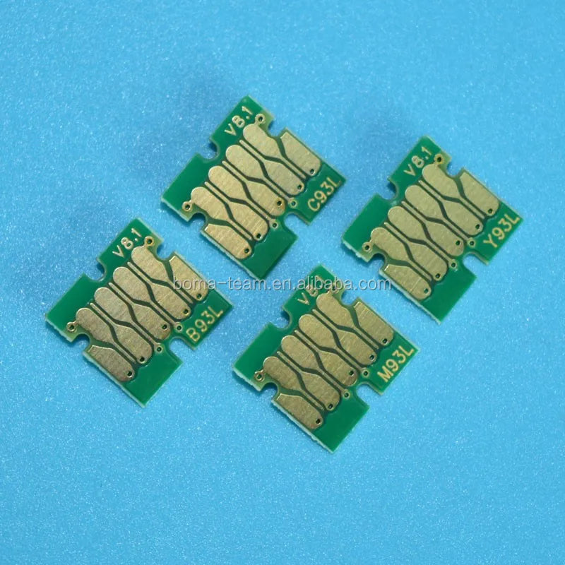 Asia Market Only Compatible T7521-T7524 Cartridge Chips for Epson WF8091 WF8591 WF-8091 WF-8591 Printer for WF 8091 8591 Models