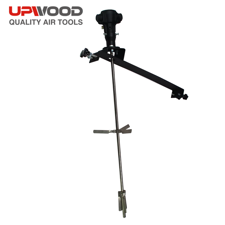 UPWOOD UW-A502 High Speed Chemical Industry Air Agitator 304 Stainless Steel Clamp Bracket Pneumatic Mixer