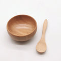 Highly Durable Household Wooden Dough Woven Wood Bamboo Bowls Co- Friendly Bamboo Wooden Salad Bowl With Spoon for Salad