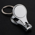 Sublimation Blanks Foldable Nail Cutter with Key Chain for DIY Projects