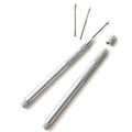 Multi-function Aluminum Hook Needle Loop Threader for  Micro Rings Beads Links I-tip Hair Extensions